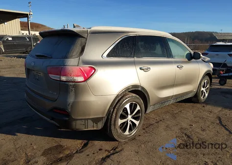2017 Kia Sorento 3.3L Ex from USA, damaged, VIN 5XYPHDA50HG221483